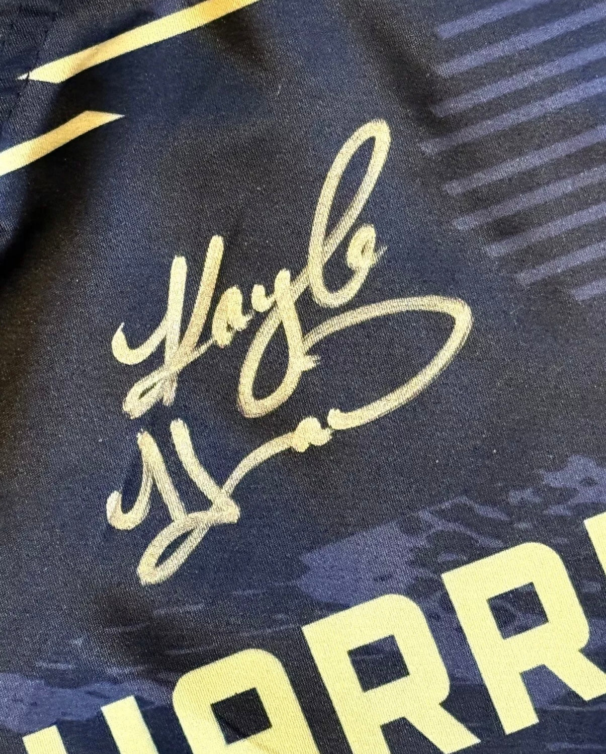 Kayla Harrison Signed UFC Venum Trunks PSA Champion Gold World Champ