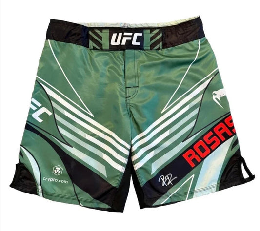 Raul Rosas Jr. Signed UFC Venum Fight Trunks - PSA Authenticated