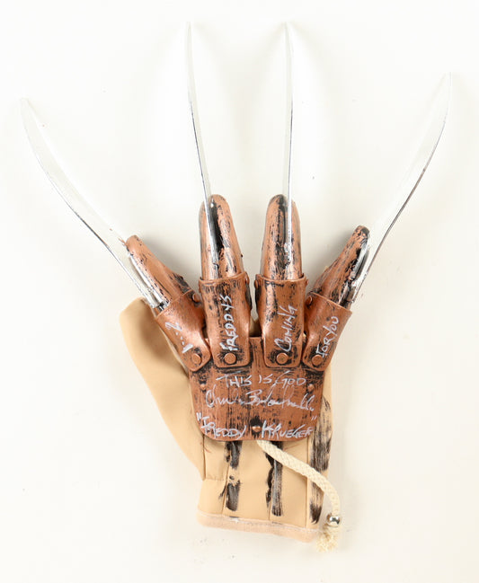 Charles Belardinelli Signed "A Nightmare on Elm Street" Freddy Krueger With COA