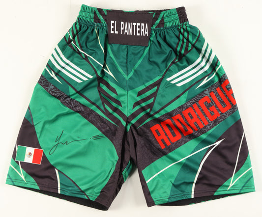 Yair Rodriguez Signed "El Pantera" Custom Fight Shorts (Beckett)