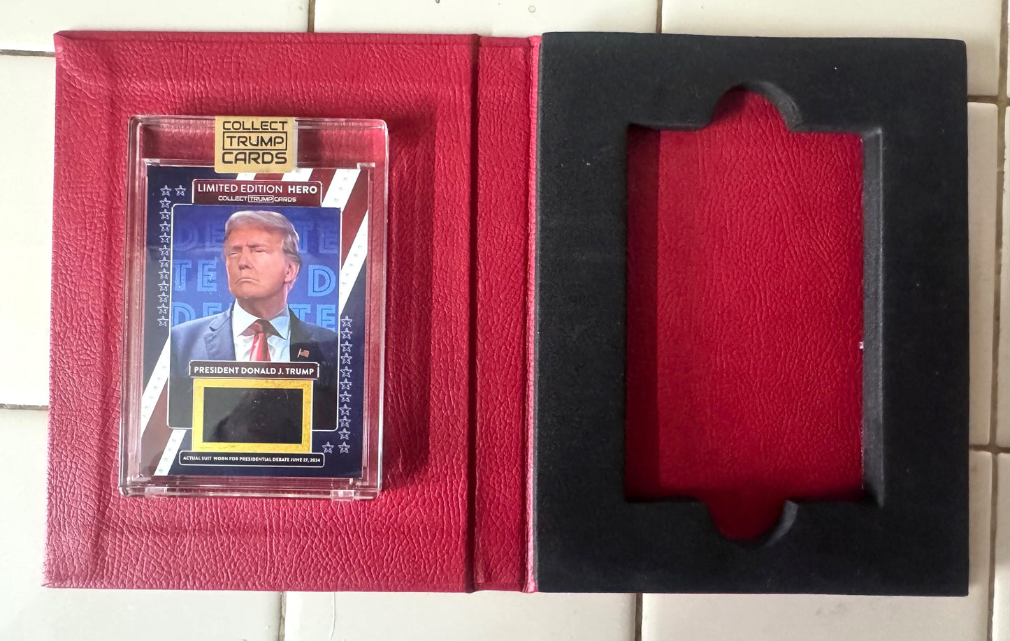 Official Collect Trump Card Debate Suit Relic Trading Lowest Available 007/495