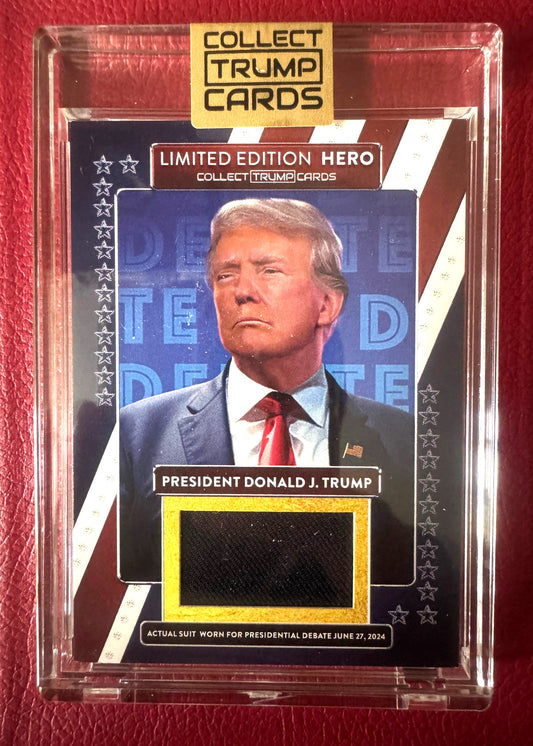 Official Collect Trump Card Debate Suit Relic Trading Lowest Available 007/495