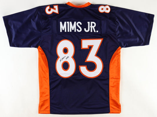 Marvin Mims Jr. Signed Jersey (JSA)