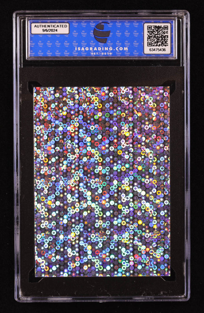 Jackson Holliday 2023 Leaf Prized Rookie Disco 1/1 Pre-Production Proof ISA 10