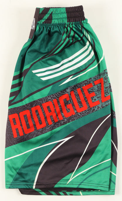 Yair Rodriguez Signed "El Pantera" Custom Fight Shorts (Beckett)
