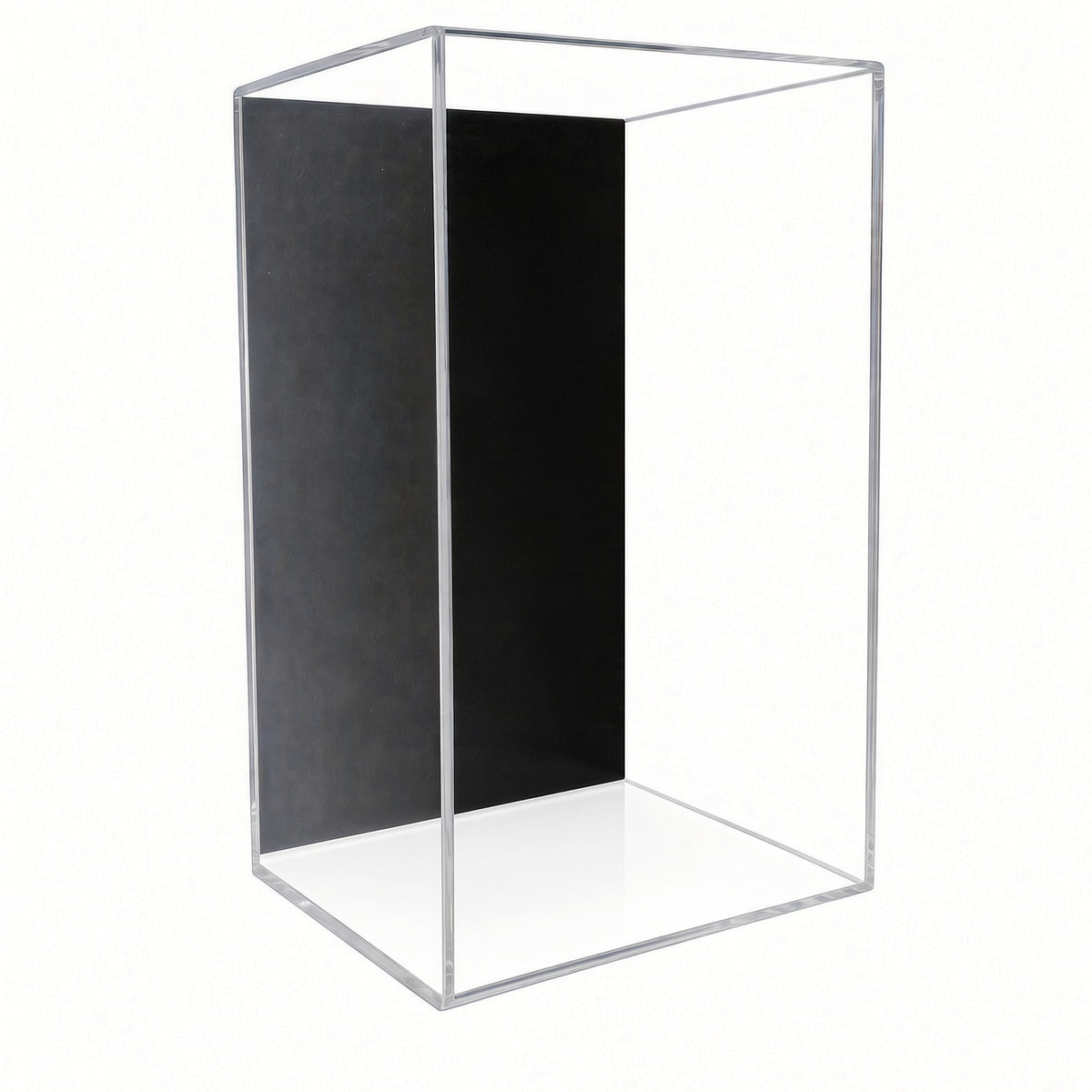 Empty wall mount bobblehead display case