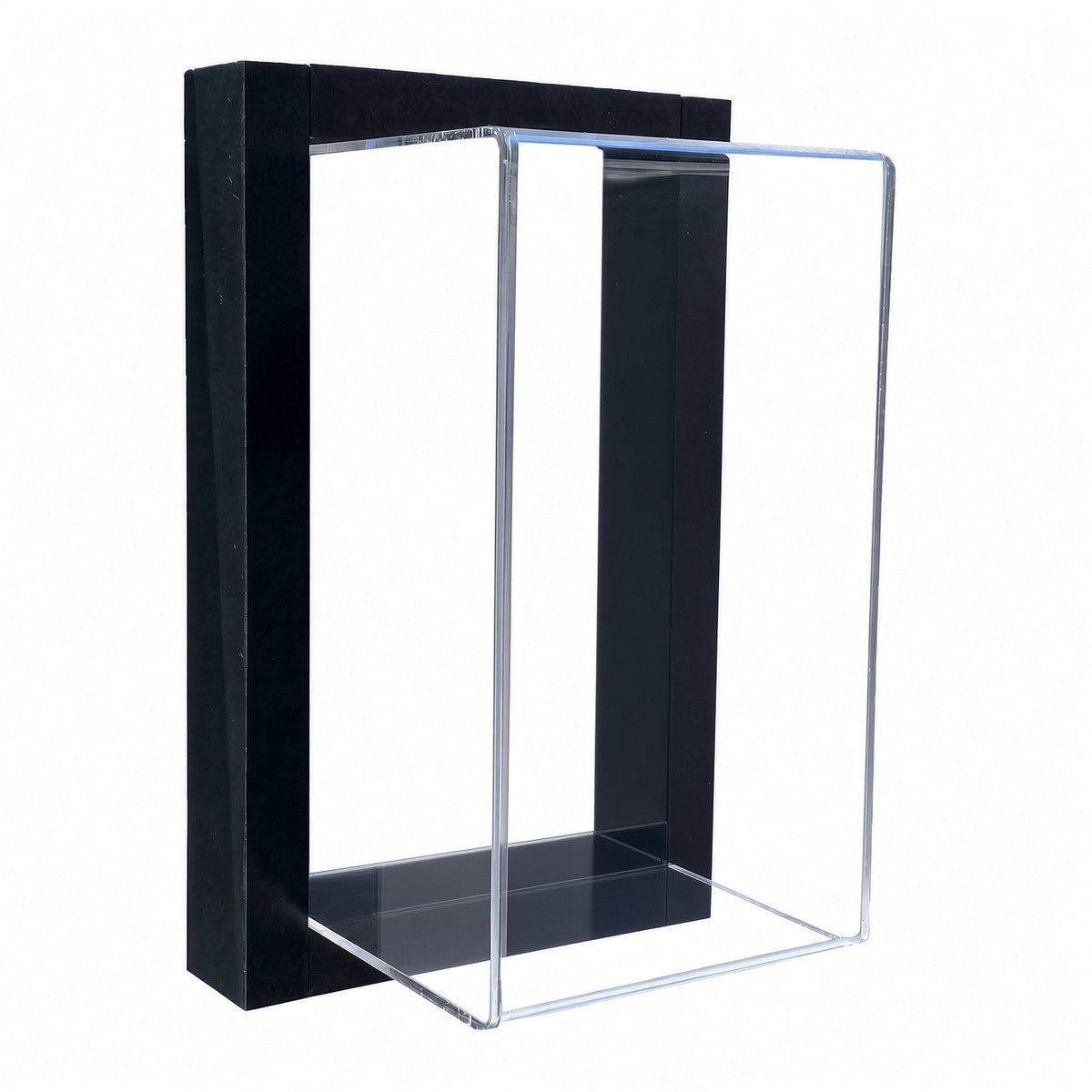 Empty framed bobblehead display case