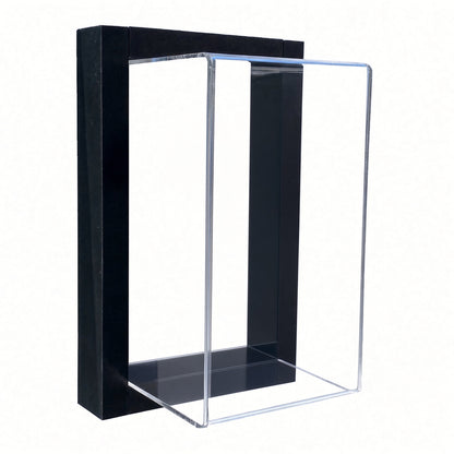 Empty framed bobblehead display case