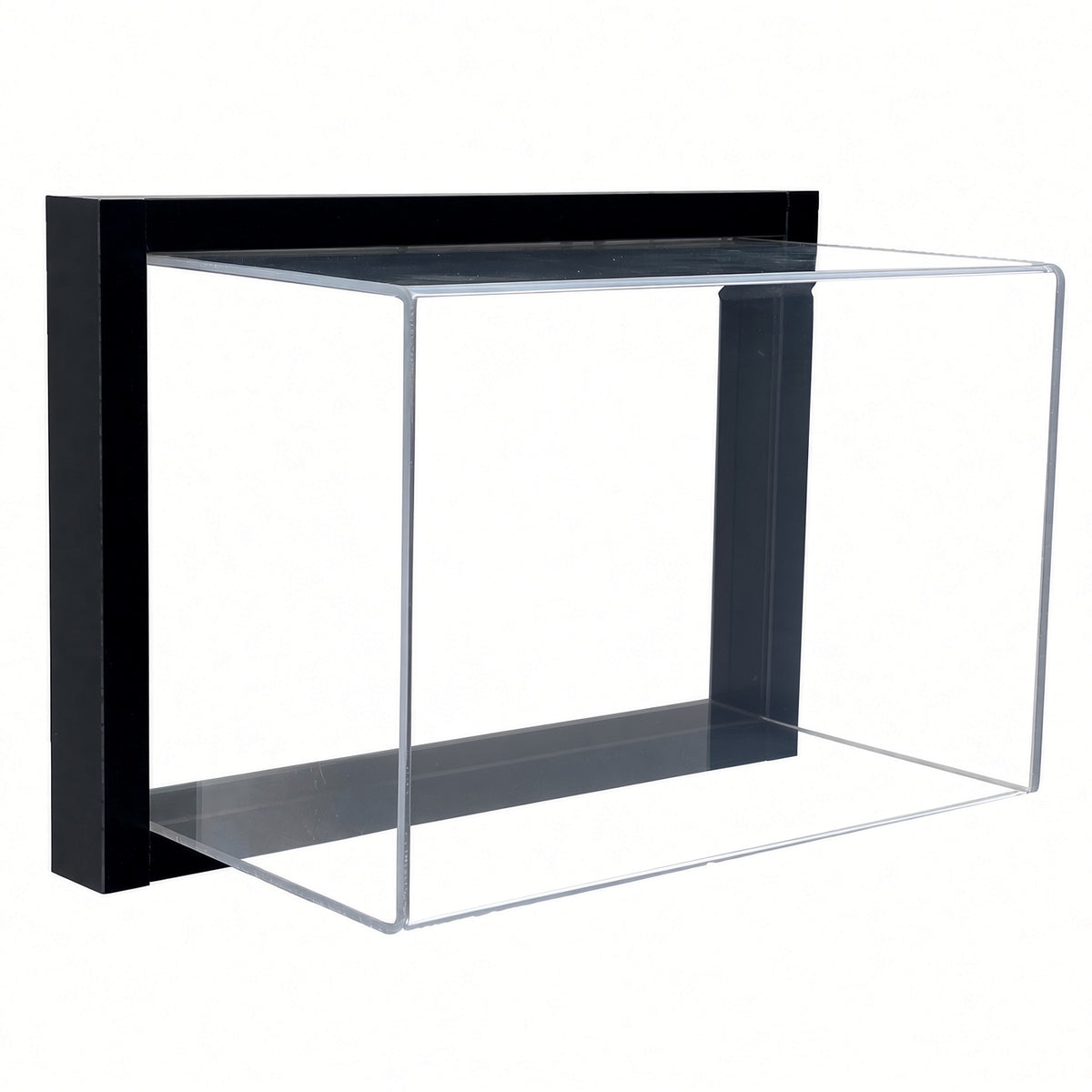 Empty framed football display case
