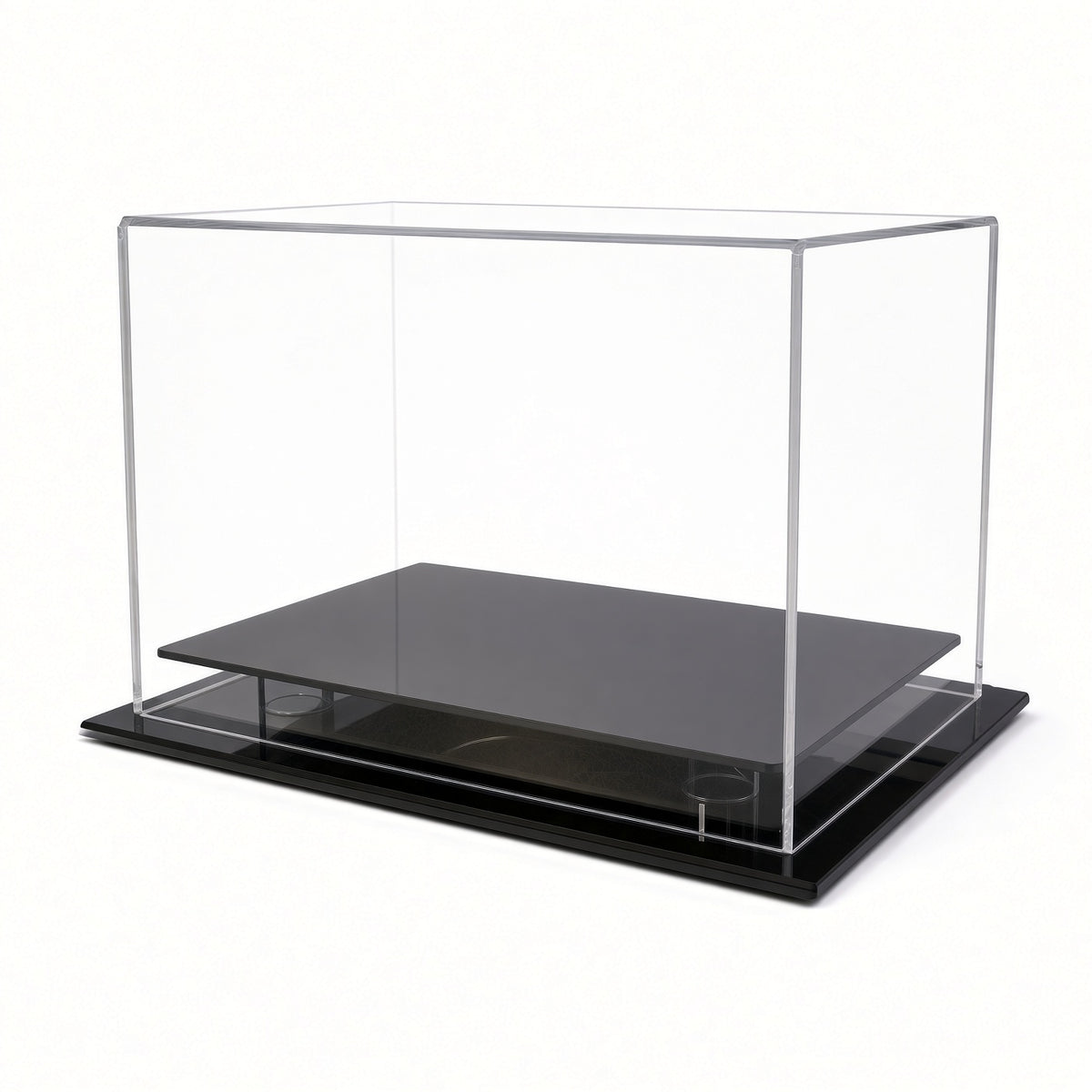 Empty football table top display case