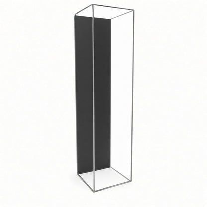 Empty football pylon wall mount display case