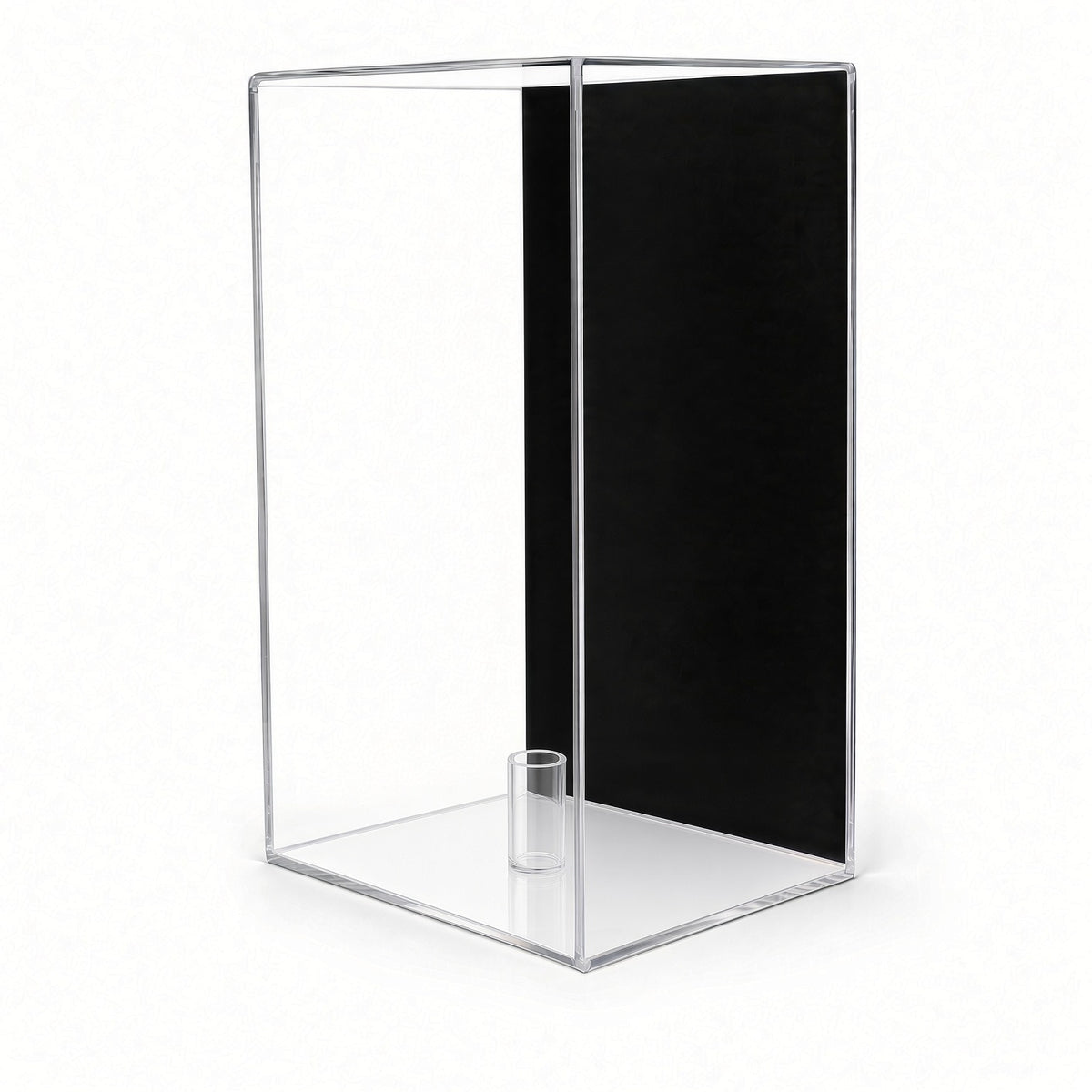 Empty vertical boxing glove wall mount case