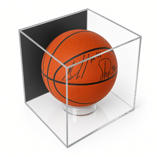 Basketball Pair Display Case Bundle | GameDay Display