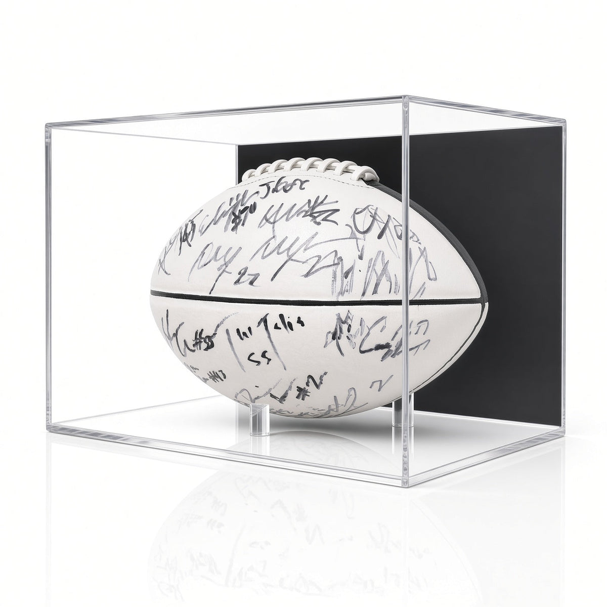 Football + Double Mini Helmet Display Case Bundle | GameDay Display