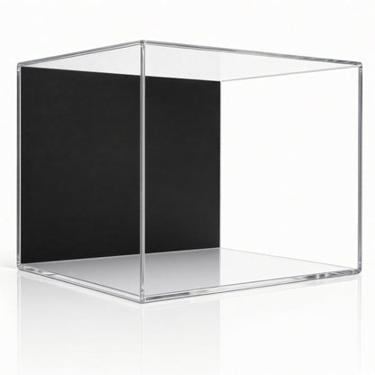 Empty wall mount hat display case