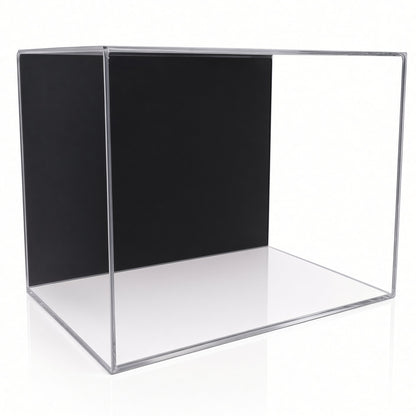 Empty wall mount football helmet display case