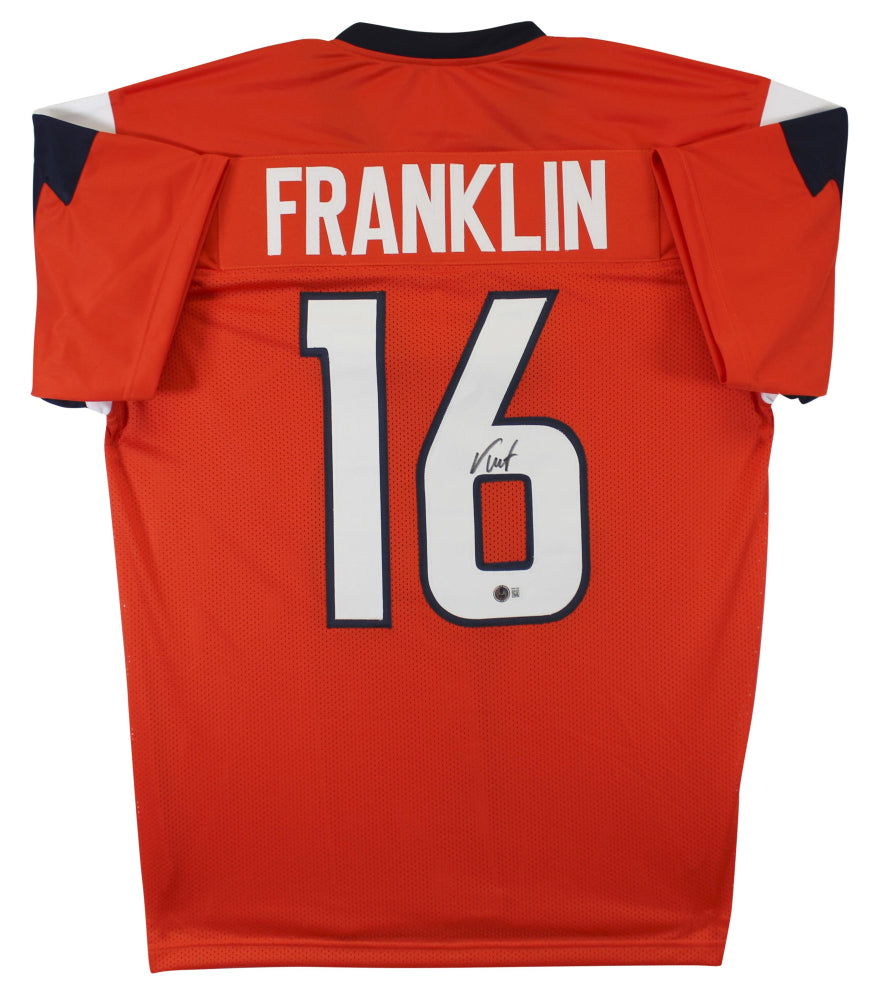 Troy Franklin Autographed Jersey - Authenticated by Beckett