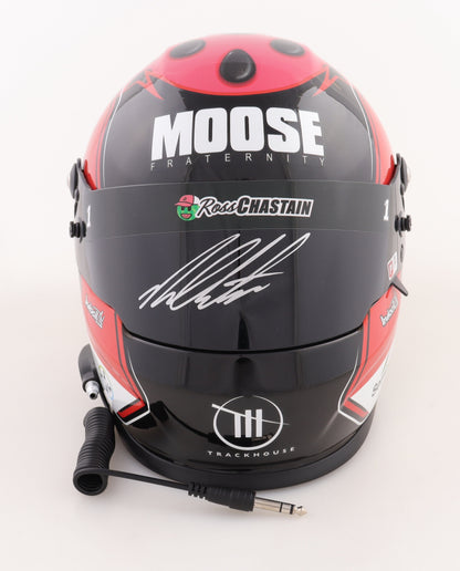 Ross Chastain Signed Trackhouse NASCAR #1 Martinsville Speedway “The Hail Melon” Full-Size Helmet (PA)