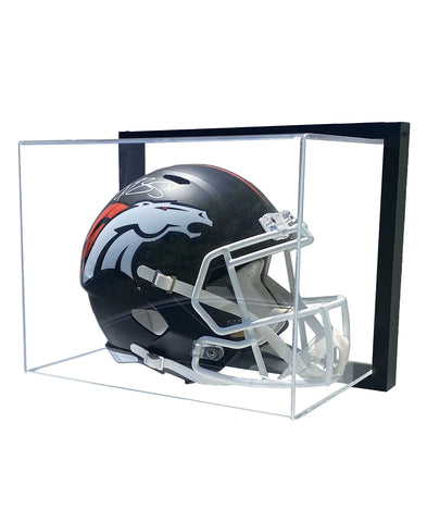 Image of EZ Mount Framed Acrylic Wall Mount Football Helmet Display Case