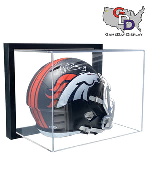 4 Feet Acrylic Solid Football Helmet Display Case for Target Buyer