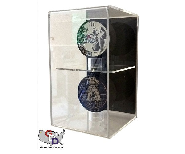 Acrylic Wall Mount Hockey Puck Display Case