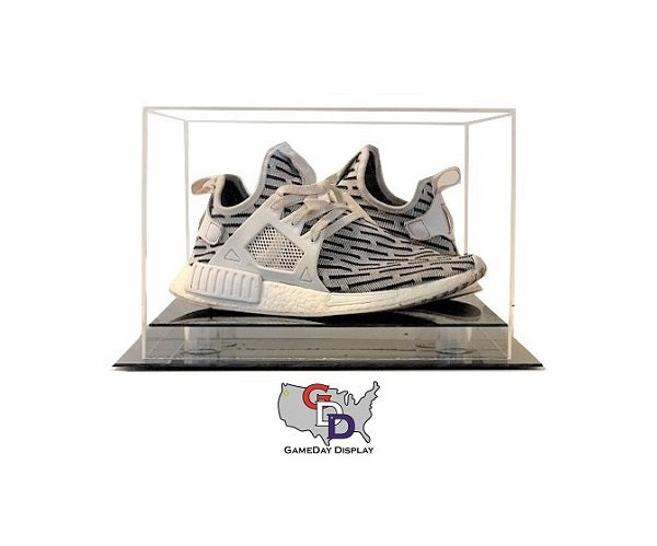 Acrylic Desk Top Small Shoe Pair Display Case - Size 11 and Under