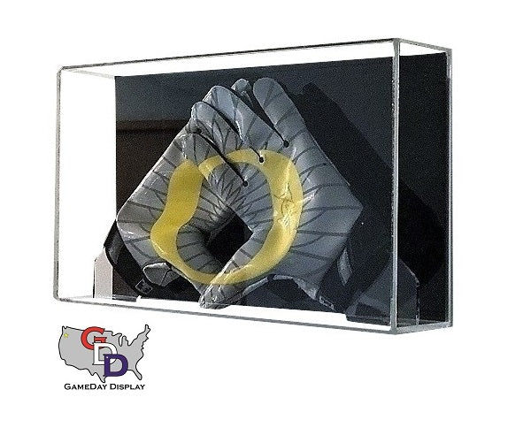 Acrylic Wall Mount Football Glove Display Case