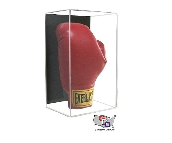 Acrylic Wall Mount Vertical Boxing Glove Display Case