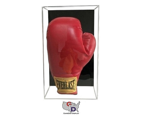 Acrylic Wall Mount Vertical Boxing Glove Display Case