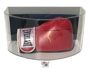 Curved Acrylic Wall Mount Boxing Glove Display Case