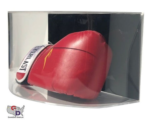 Curved Acrylic Wall Mount Boxing Glove Display Case