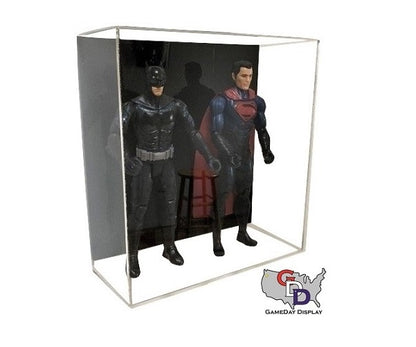 Acrylic Wall Mount Double Action Figure Display Case