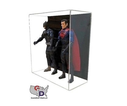 Acrylic Wall Mount Double Action Figure Display Case