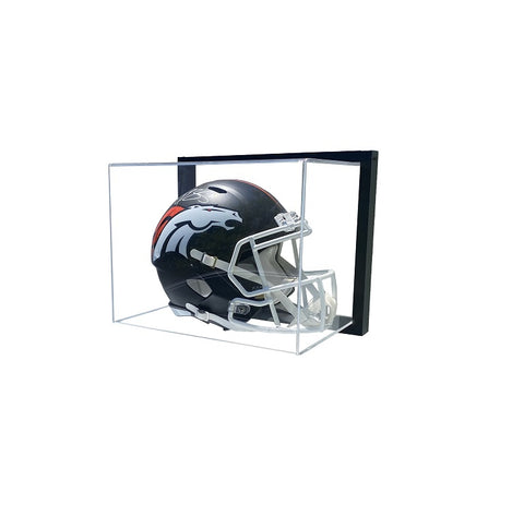 Image of EZ Mount Framed Acrylic Wall Mount Football Helmet Display Case