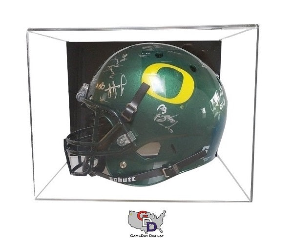 Acrylic Wall Mount Full Size Football Helmet Display Case