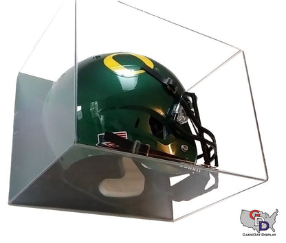 football helmet cam mounting Acrylic Wall Mount Full Size Football Helmet Display – GameDay Display