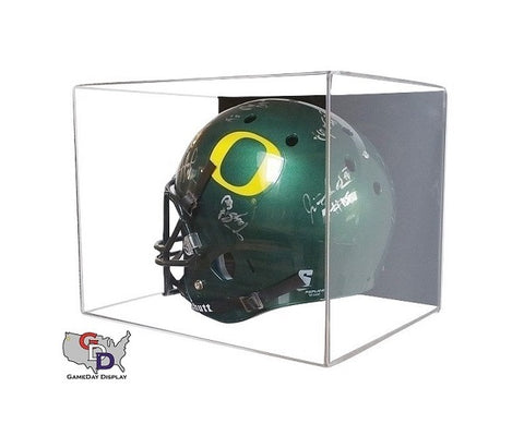 Acrylic Wall Mount Full Size Football Helmet Display Case