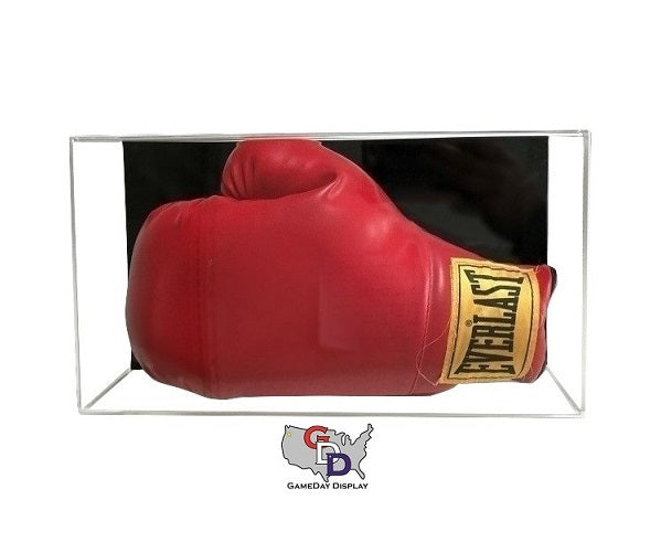 Acrylic Wall Mount Horizontal Boxing Glove Display Case